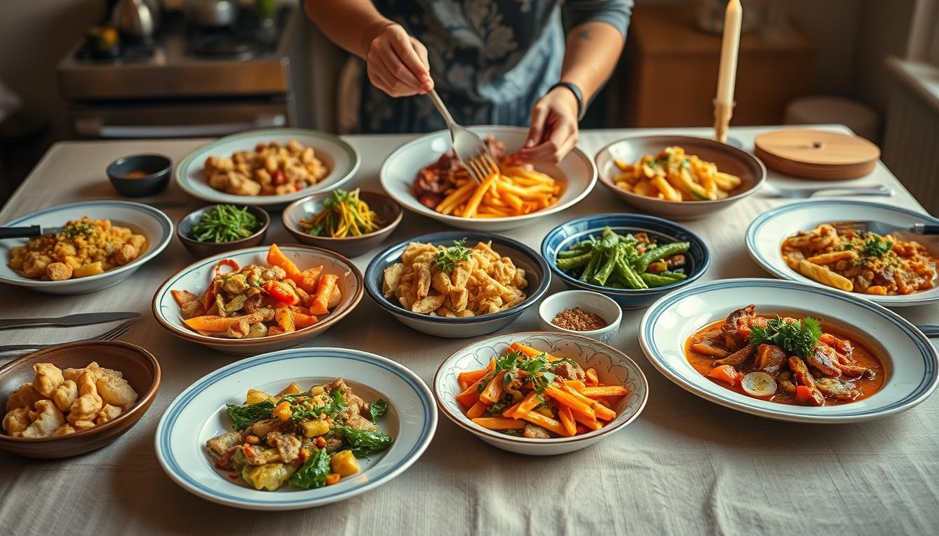 Homemade baking and desserts